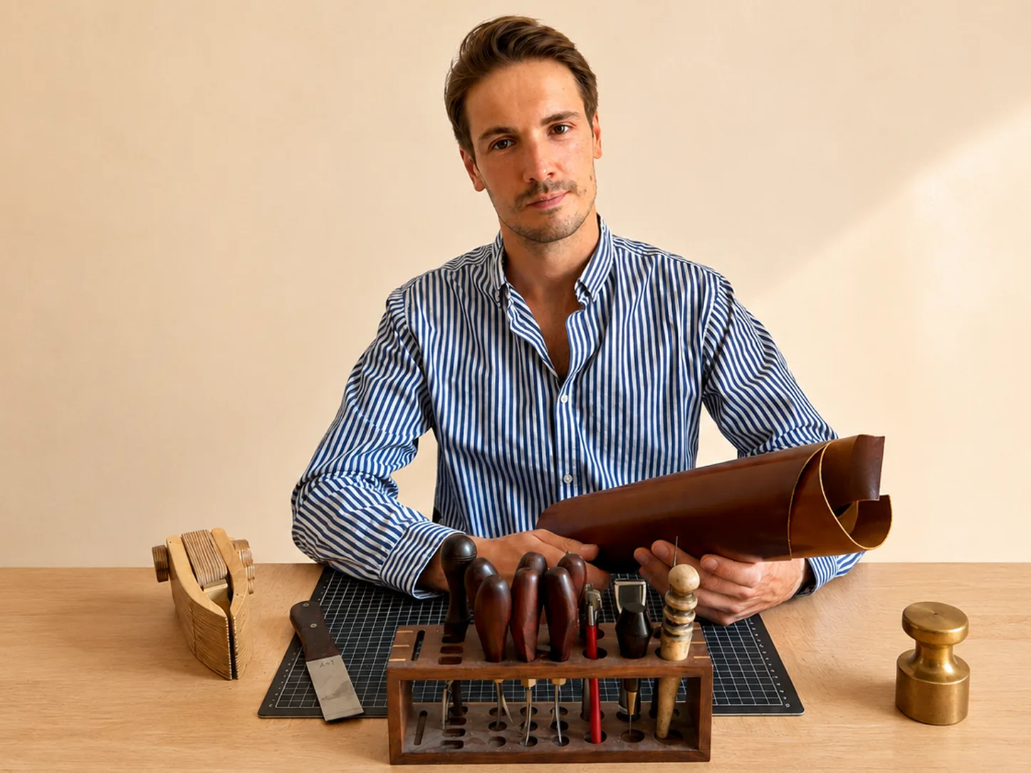 Atelier d'initiation à la maroquinerie