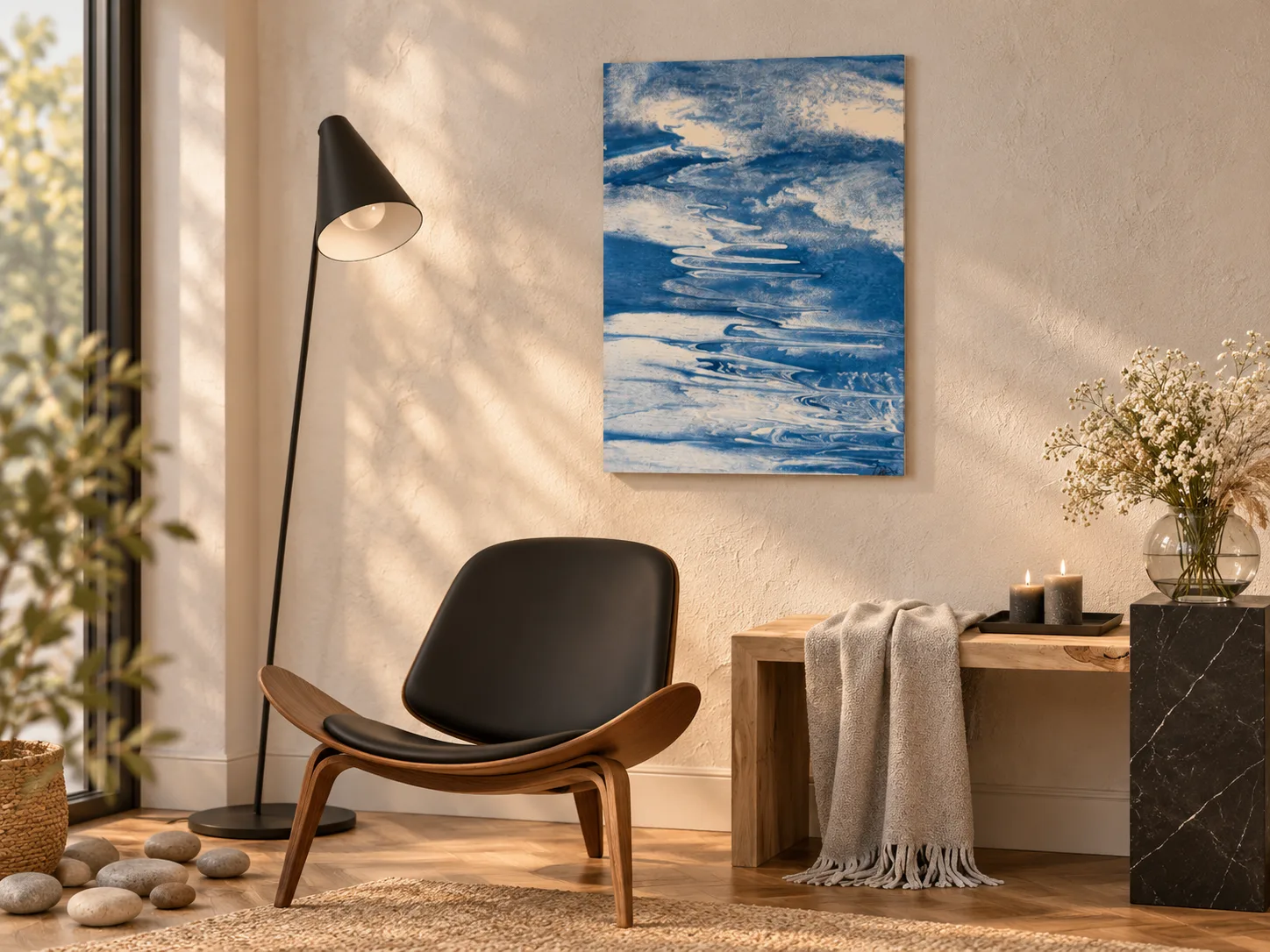 Tableau - ABYSSES - Acrylique abstraite
