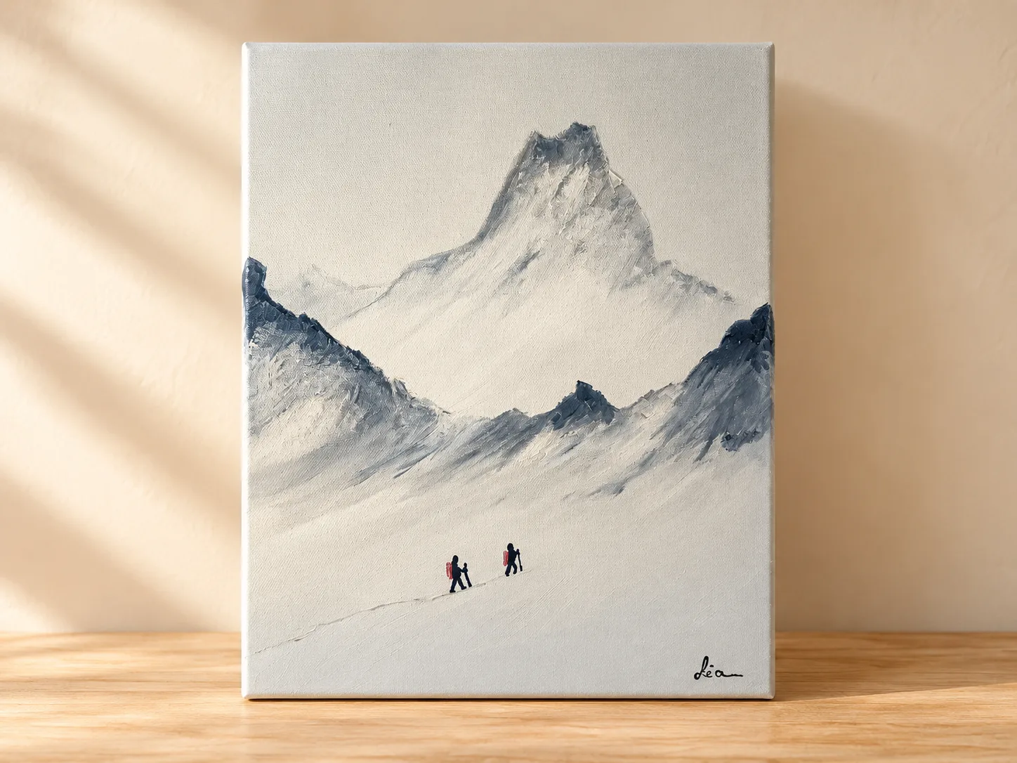 Petits face à l'immensité